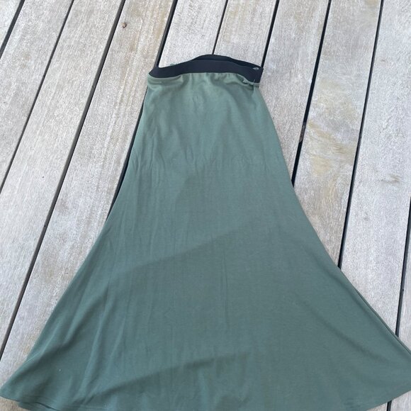 OGL Mermaid Maxi Skirt Maxi Warm Skirt with Side Rushing - Brand New - Picture 5 of 6